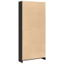 Regal aus schwarzem Ingenieurholz 80x24x176 cm von , Bücherregale und Regale - Ref: Foro24-857854, Preis: 75,58 €, Rabatt: %