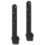 Mini-Schiebetürenschrank aus Kohlenstoffstahl, 122 cm von vidaXL, Türrahmen - Ref: Foro24-148016, Preis: 27,77 €, Rabatt: %