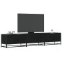 TV-Möbel aus schwarzem Ingenieurholz 210x35x41 cm von , TV-Möbel - Ref: Foro24-3300790, Preis: 146,65 €, Rabatt: %