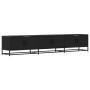 TV-Möbel aus schwarzem Ingenieurholz 210x35x41 cm von , TV-Möbel - Ref: Foro24-3300790, Preis: 148,94 €, Rabatt: %
