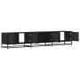 TV-Möbel aus schwarzem Ingenieurholz 210x35x41 cm von , TV-Möbel - Ref: Foro24-3300790, Preis: 148,94 €, Rabatt: %