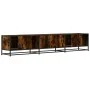 TV-Möbel aus geräucherter Eichen-Ingenieurholz 210x35x41 cm. von , TV-Möbel - Ref: Foro24-3300792, Preis: 114,82 €, Rabatt: %