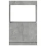 Engineered wood sideboard in concrete grey, 63x33x100 cm. by , Bookcases and shelves - Ref: Foro24-855100, Price: 59,45 €, Di...