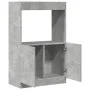 Engineered wood sideboard in concrete grey, 63x33x100 cm. by , Bookcases and shelves - Ref: Foro24-855100, Price: 59,45 €, Di...