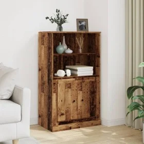 Aged engineered wood sideboard 60x35.5x103.5 cm by , Sideboards - Ref: Foro24-857147, Price: 79,58 €, Discount: %