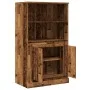 Aparador de madera de ingeniería envejecido 60x35,5x103,5 cm de , Aparadores - Ref: Foro24-857147, Precio: 79,56 €, Descuento: %