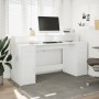 Schreibtisch mit LED-Licht, Holzwerkstoff, weiß, 160x55x91 cm. von , Schreibtische - Ref: Foro24-3309429, Preis: 198,92 €, Ra...