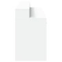 Engineered wood white desk with LED light 160x55x91 cm by , Desks - Ref: Foro24-3309429, Price: 198,92 €, Discount: %