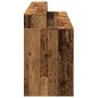 Schreibtisch mit LED-Beleuchtung, verwittertes Holz, 160x55x91 cm. von , Schreibtische - Ref: Foro24-3309436, Preis: 187,20 €...