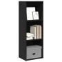 Estantería de madera de ingeniería negra 40x30x114 cm de , Librerías y estanterías - Ref: Foro24-857868, Precio: 49,65 €, Des...