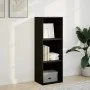Estantería de madera de ingeniería negra 40x30x114 cm de , Librerías y estanterías - Ref: Foro24-857868, Precio: 49,65 €, Des...