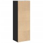 Schwarzes Regal aus Ingenieurholz 40x30x114 cm von , Bücherregale und Regale - Ref: Foro24-857868, Preis: 50,51 €, Rabatt: %