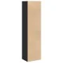 Engineered wood black shelf 40x30x152 cm by , Bookcases and shelves - Ref: Foro24-857877, Price: 58,36 €, Discount: %