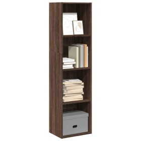 Ingenieurholzregal in Eichenbraun 40x30x152 cm von , Bücherregale und Regale - Ref: Foro24-857882, Preis: 59,87 €, Rabatt: %