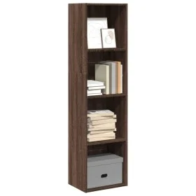 Ingenieurholzregal in Eichenbraun 40x30x152 cm von , Bücherregale und Regale - Ref: Foro24-857882, Preis: 58,98 €, Rabatt: %