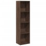 Estantería de madera de ingeniería marrón roble 40x30x152 cm de , Librerías y estanterías - Ref: Foro24-857882, Precio: 61,88 €