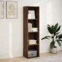 Engineered wood brown oak bookshelf 40x30x152 cm by , Bookcases and shelves - Ref: Foro24-857882, Price: 58,98 €, Discount: %