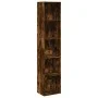 Engineered wood smoked oak bookshelf 40x30x189 cm by , Bookcases and shelves - Ref: Foro24-857889, Price: 55,15 €, Discount: %
