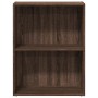 Ingenieurholzregal in Eichenbraun 60x30x77 cm von , Bücherregale und Regale - Ref: Foro24-857896, Preis: 35,86 €, Rabatt: %