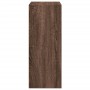Engineered wood brown oak bookshelf 60x30x77 cm by , Bookcases and shelves - Ref: Foro24-857896, Price: 35,79 €, Discount: %