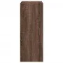 Engineered wood brown oak bookshelf 60x30x77 cm by , Bookcases and shelves - Ref: Foro24-857896, Price: 35,43 €, Discount: %