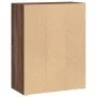 Engineered wood brown oak bookshelf 60x30x77 cm by , Bookcases and shelves - Ref: Foro24-857896, Price: 35,43 €, Discount: %