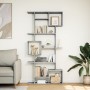 Regal aus grauem Beton-Sperrholz 92x29x188 cm. von , Bücherregale und Regale - Ref: Foro24-3310319, Preis: 119,67 €, Rabatt: %