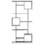 Regal aus grauem Beton-Sperrholz 92x29x188 cm. von , Bücherregale und Regale - Ref: Foro24-3310319, Preis: 119,67 €, Rabatt: %