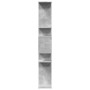 Estantería madera contrachapada gris hormigón 92x29x188 cm de , Librerías y estanterías - Ref: Foro24-3310319, Precio: 119,67...
