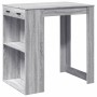 Hoher Bar-Tisch aus grauer Sonoma-Ingenieurholz 102x70x103,5 cm. von , Küchen- und Esstische - Ref: Foro24-3309326, Preis: 11...