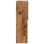 Mueble para TV con luces LED madera envejecida 30,5x30x102 cm de , Muebles TV - Ref: Foro24-857676, Precio: 60,39 €, Descuent...