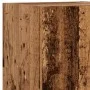 Mueble para TV con luces LED madera envejecida 30,5x30x102 cm de , Muebles TV - Ref: Foro24-857676, Precio: 60,39 €, Descuent...