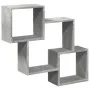 Engineered wood gray concrete wall cabinet 78x18x71 cm by , Shelves and shelves - Ref: Foro24-854808, Price: 27,75 €, Discoun...