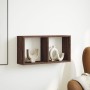 Mueble de pared madera de ingeniería marrón roble 60x16x30 cm de , Estantes y estanterías - Ref: Foro24-854883, Precio: 23,18...