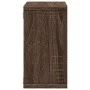 Engineered wood brown oak wall shelf 60x16x30 cm by , Shelves and shelves - Ref: Foro24-854883, Price: 22,83 €, Discount: %