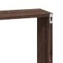 Engineered wood brown oak wall shelf 60x16x30 cm by , Shelves and shelves - Ref: Foro24-854883, Price: 22,83 €, Discount: %