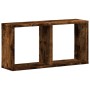 Wandschrank aus geräucherter Eichen-Ingenieurholz 60x16x30 cm. von , Regale und Regale - Ref: Foro24-854881, Preis: 22,94 €, ...