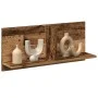 Mueble de pared madera de ingeniería envejecida 70x16,5x30 cm de , Estantes y estanterías - Ref: Foro24-854857, Precio: 24,28...