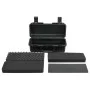 Black PP portable flight case 46.5x21.5x17.5 cm by , Camera bags and cases - Ref: Foro24-4007247, Price: 46,78 €, Discount: %