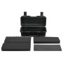 Schwarze PP-Flugtragetasche 46,5x21,5x17,5 cm von , Kamerataschen und -koffer - Ref: Foro24-4007247, Preis: 44,37 €, Rabatt: %