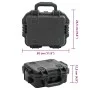 Black PP flight portable briefcase 30x24.5x12.5 cm by , Camera bags and cases - Ref: Foro24-4007245, Price: 28,40 €, Discount: %