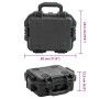 Schwarze PP-Flugtragetasche 30x24,5x12,5 cm von , Kamerataschen und -koffer - Ref: Foro24-4007245, Preis: 28,86 €, Rabatt: %