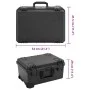 Black PP flight portable briefcase 54x41.5x29 cm by , Camera bags and cases - Ref: Foro24-4007251, Price: 131,78 €, Discount: %