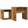 Stackable coffee tables, set of 2, made of aged engineered wood. by , Coffee table - Ref: Foro24-856050, Price: 42,11 €, Disc...