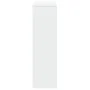 Librería divisor 3 niveles madera ingeniería blanco 99x29x99 cm de , Librerías y estanterías - Ref: Foro24-857958, Precio: 62...