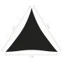 Triangular sail awning Oxford fabric black 3x3x3 m by vidaXL, Umbrellas - Ref: Foro24-135775, Price: 26,22 €, Discount: %