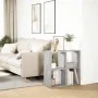 Wooden engineering gray Sonoma divider bookcase 69.5x29x69.5 cm by , Bookcases and shelves - Ref: Foro24-858008, Price: 42,45...