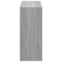 Holz-Trennwandregal in grauer Sonoma-Ingenieursholzoptik, 69,5x29x69,5 cm. von , Bücherregale und Regale - Ref: Foro24-858008...
