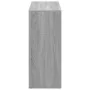 Wooden engineering gray Sonoma divider bookcase 69.5x29x69.5 cm by , Bookcases and shelves - Ref: Foro24-858008, Price: 42,45...