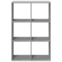 Regalbrett aus grauer Sonoma-Ingenieurholz-Trennwand 69,5x29x103,5 cm von , Bücherregale und Regale - Ref: Foro24-858017, Pre...